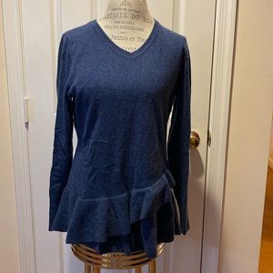 Isaac Mizrahi 2 ply cashmere sweater